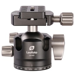 Rótula de Bola LEOFOTO LH-40 + QP-70-1