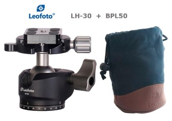 Rótula de Bola LEOFOTO LH-30 + BPL50