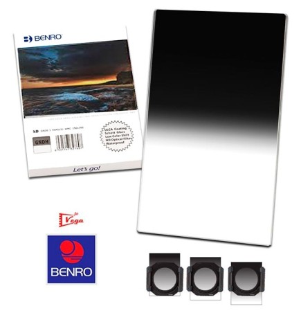 BENRO Filtro cuadrado 150x100mm Gris Degradado 0,9 Hard
