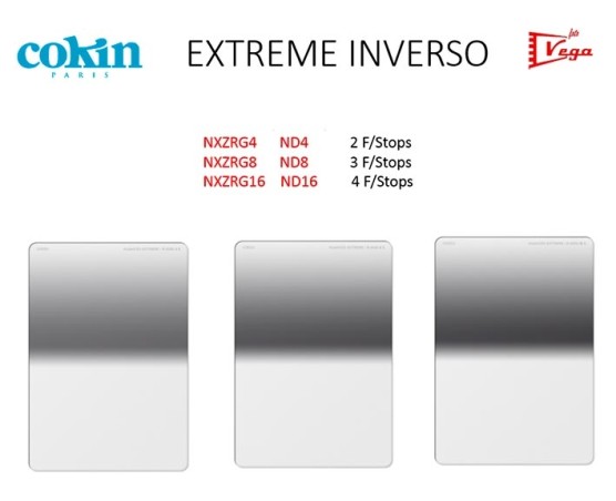 COKIN Filtro NUANCES EXTREME Degradado Inverso GND4 Tamaño M (P)