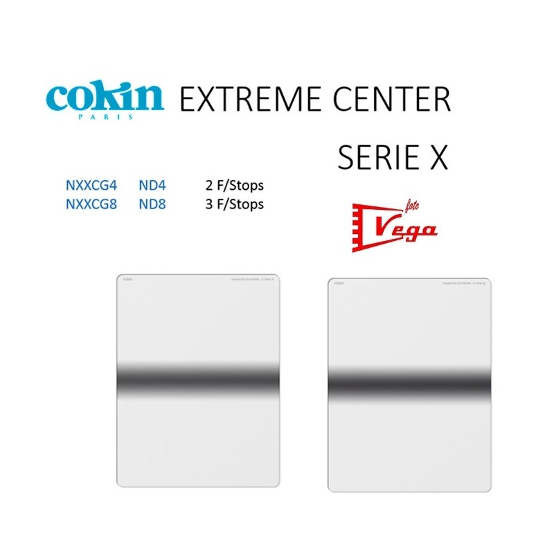 COKIN Filtro NUANCES EXTREME Center GND8 Tamaño M (P) COKIN Filtro NUANCES EXTREME Center GND8 Tamaño M (P)