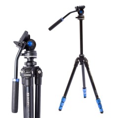 Trípode Video BENRO TSL08AS2CSH Slim plegado