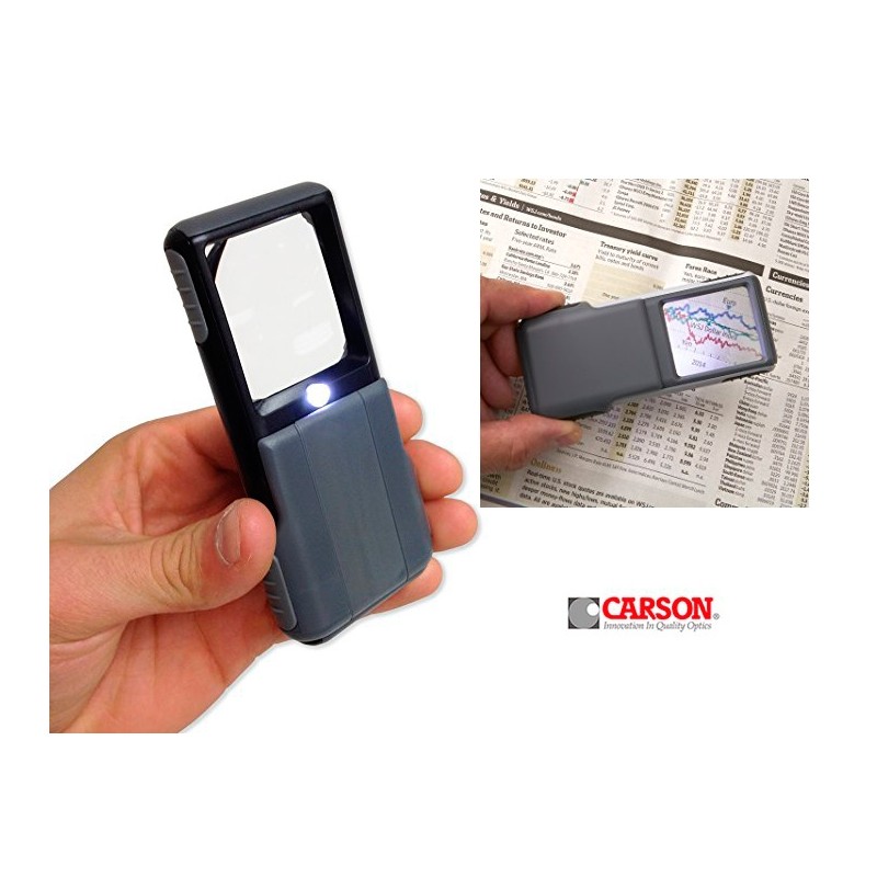 Lupa Plegable con Luz CARSON P0-25 Lupa Plegable con Luz CARSON P0-25
