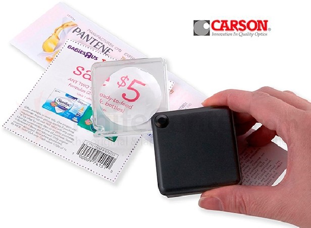 Lupa de bolsillo CARSON GN-33