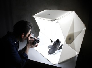 Estudio Portátil con Leds y Fondos FOLDIO 3