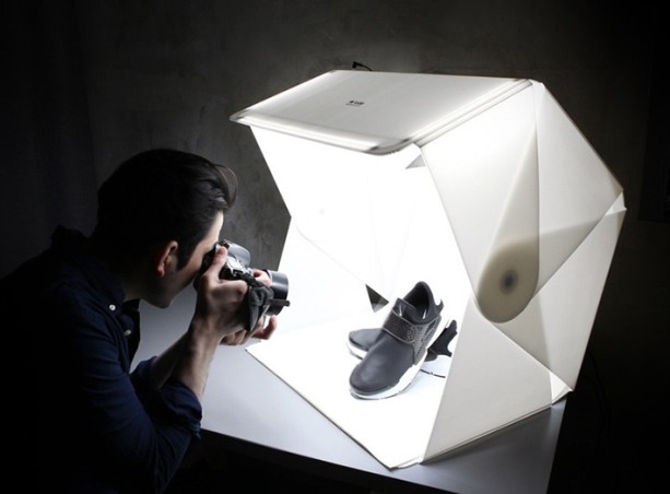 Estudio Portátil con Leds y Fondos FOLDIO 3