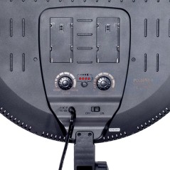 Panel LED Circular 330D Bicolor detalle