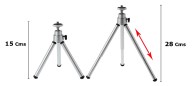 Trípode mini extensible JENOVA 7121 Amariilo Trípode mini extensible JENOVA 7121 Amariilo