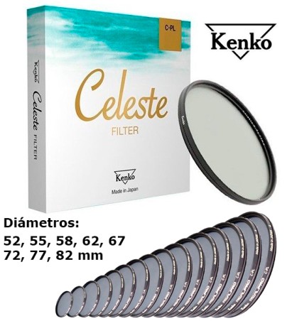 FILTRO POLARIZADOR KENKO CELESTE 