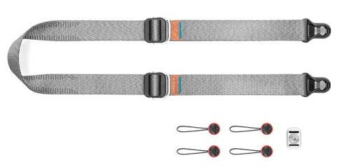 Correa de cámara PEAK DESIGN Slide Lite Gris Ceniza