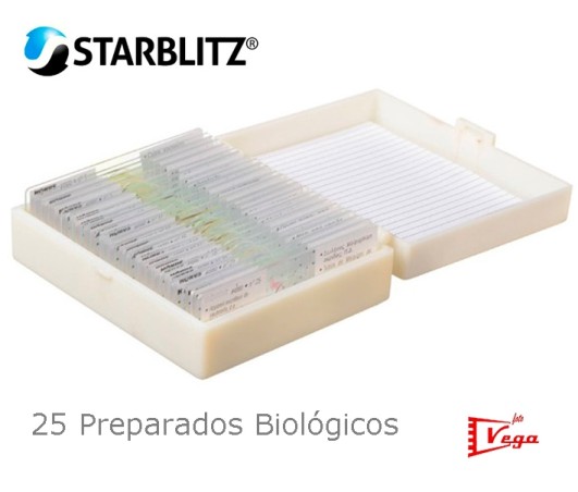 Preparaciones para Microscopio STARBLITZ Biología General 