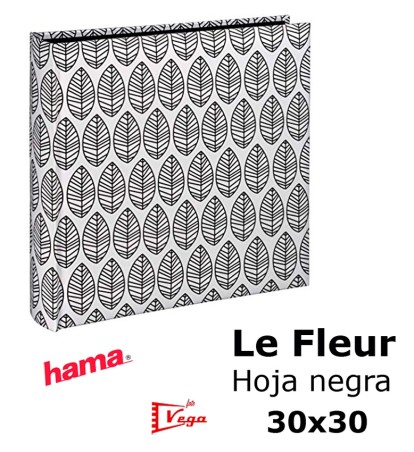 Album Fotos Hoja de pegar 30x30cms Hama Le Fleur 