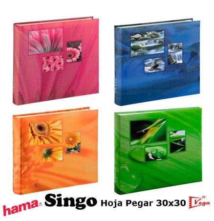 Album Fotos Hoja de pegar 30x30cms Hama Singo