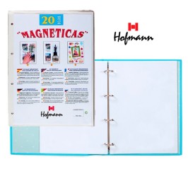 Hojas Magnéticas para album fotos Hoffman 20 uds.