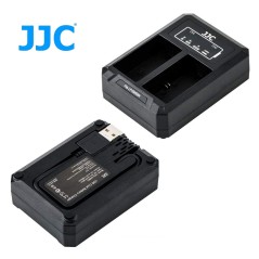 Cargador Baterías Doble para Canon LP-E6 JJC
