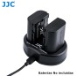 Cargador Baterías Doble Canon LP-E6 JJC Cargador Baterías Doble Canon LP-E6 JJC