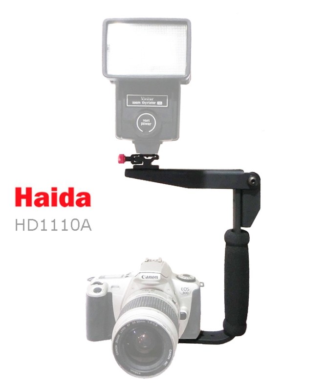 Regleta soporte de Flash HAIDA HD1110A Regleta soporte de Flash HAIDA HD1110A