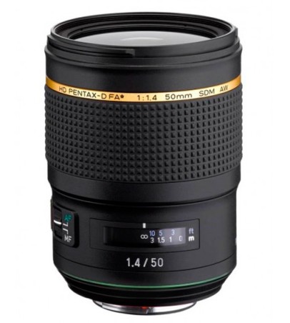 PENTAX 50mm F1.4 STAR DFA SDM AW