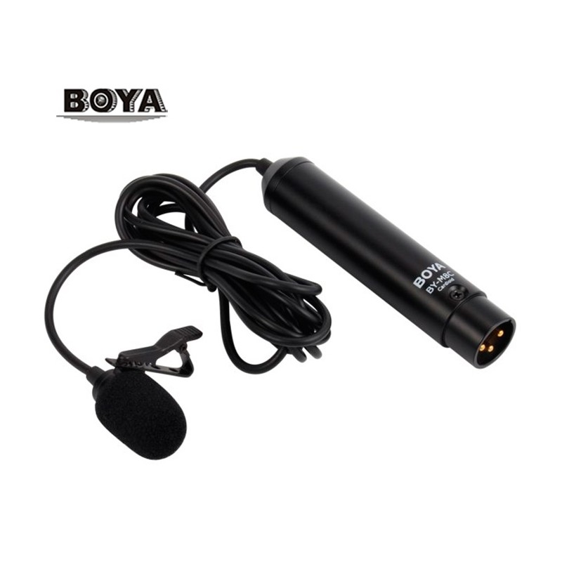 Boya Micrófono Cardioide Lavalier Boya BY-M8C Boya Micrófono Cardioide Lavalier Boya BY-M8C