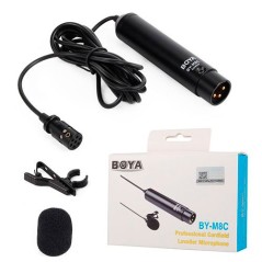 Boya Micrófono Cardioide Lavalier Boya BY-M8C