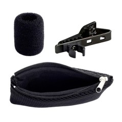 Micrófono Cardioide Lavalier Boya BY-M8C accesorios incluidos
