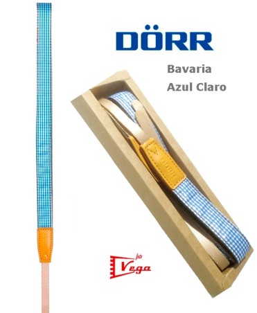 Correa de cámara DORR Slim Bavaria Azul claro
