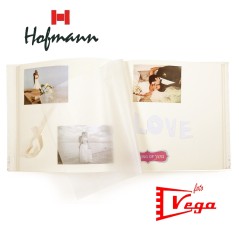 Album Fotos Hoja de pegar 28x28cms 60p Hofmann Mod.1632