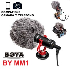 BOYA BY-MM1 Micrófono Cardioide Universal