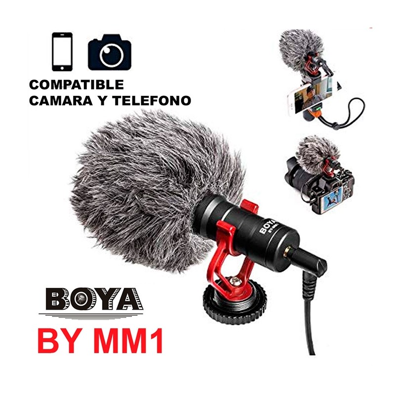 BOYA BY-MM1 Micrófono Cardioide Universal BOYA BY-MM1 Micrófono Cardioide Universal