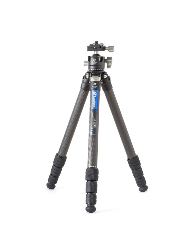 LEOFOTO LS-324C + LH-40PCL Trípode de carbono con Rótula