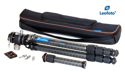 LEOFOTO LS-324C + LH-40PCL Trípode contenido