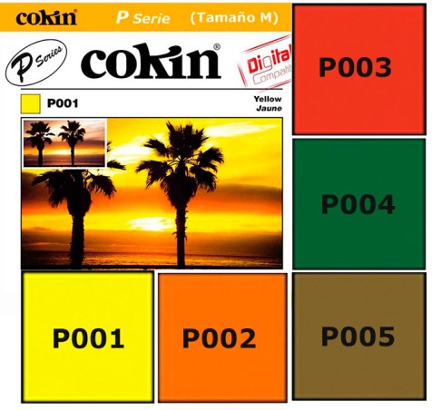 Filtro COKIN Amarillo P001 Tamaño M 