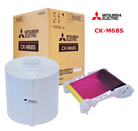 MITSUBISHI CK-M68S Papel Impresora CP-M1E