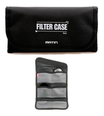 Estuche 6 Filtros MATIN 37mm-62mm
