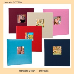 Album cotton 24x24 hoja cartulina-7