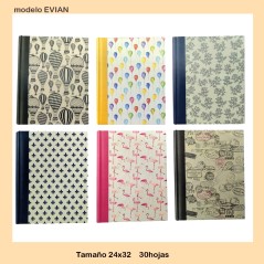 Album Evian 24x32 hoja cartulina