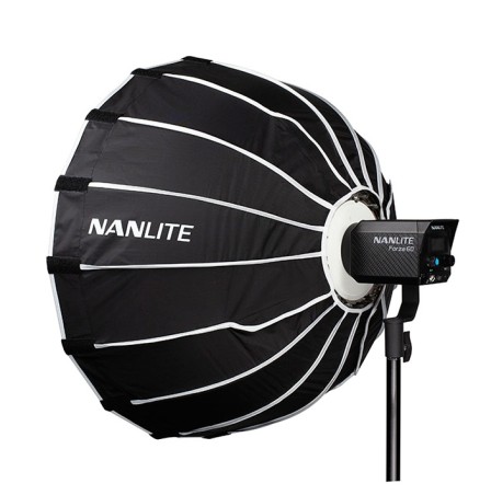 Softbox Parabólico NANLITE 60 para FORZA 60 + Nido de abeja EC-FZ60