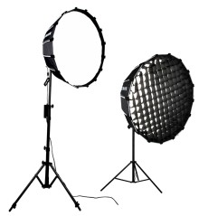 Softbox Parabólico NANLITE 60 para FORZA 60 + Nido de abeja NAECFMM60