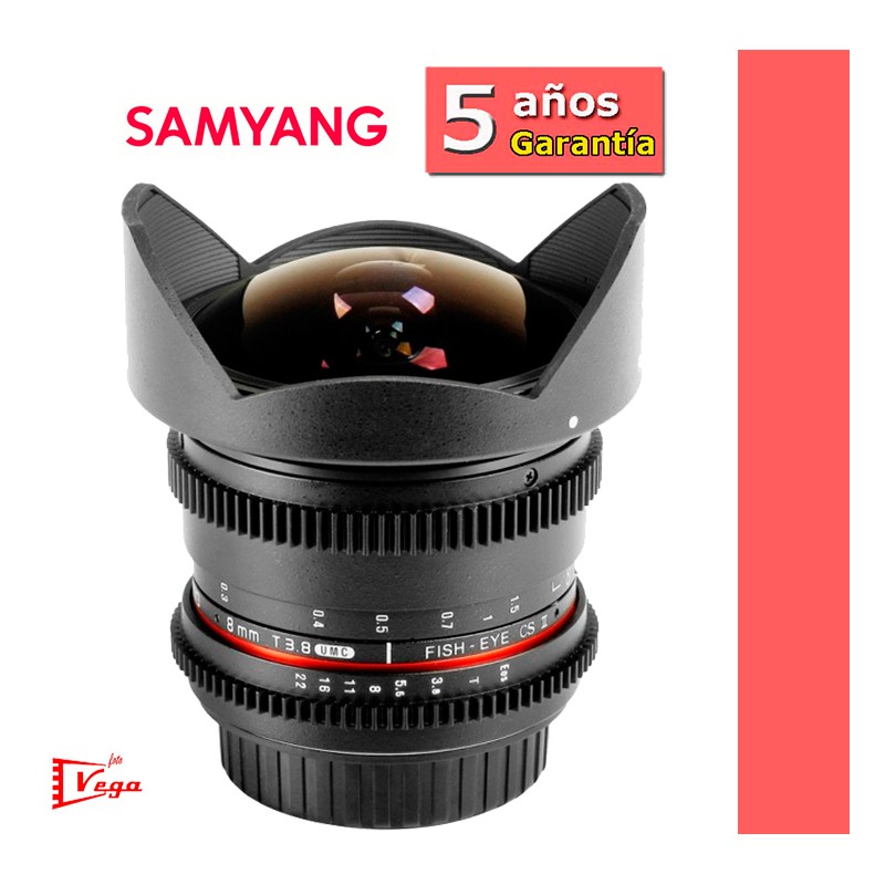 Samyang 8mm T3.8 VDSLR CSII Canon Samyang 8mm T3.8 VDSLR CSII Canon