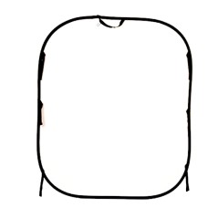 LASTOLITE Fondo plegable Blanco/gris 1,8m X 2,15m