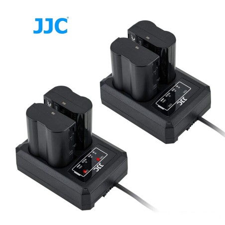 Cargador Doble JJC para Nikon ENEL15