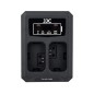 Cargador de Baterías Doble Sony NP-FW50 JJC Cargador de Baterías Doble Sony NP-FW50 JJC