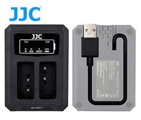 Cargador Doble JJC para Canon LP E17