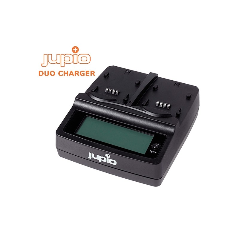 JUPIO DUO CHARGER Cargador de Baterías Doble universal