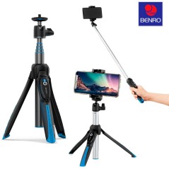 BENRO BK15 Trípode compacto con Selfie y Disparador Remoto