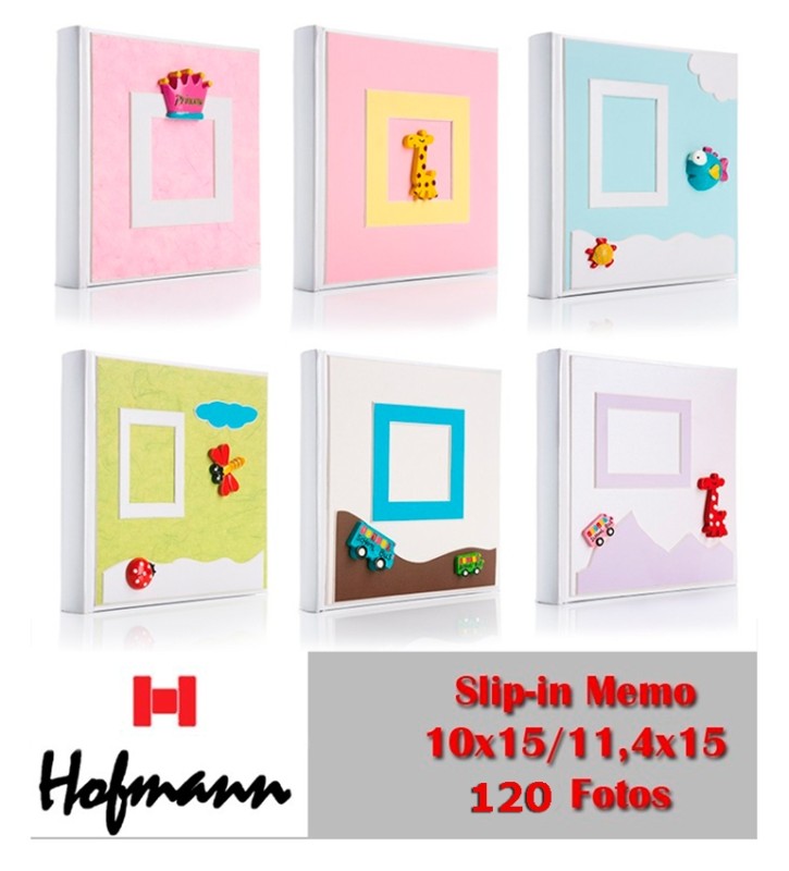 Album Hofmann Slip-in 10x15 120 fotos con memo Mod.1861