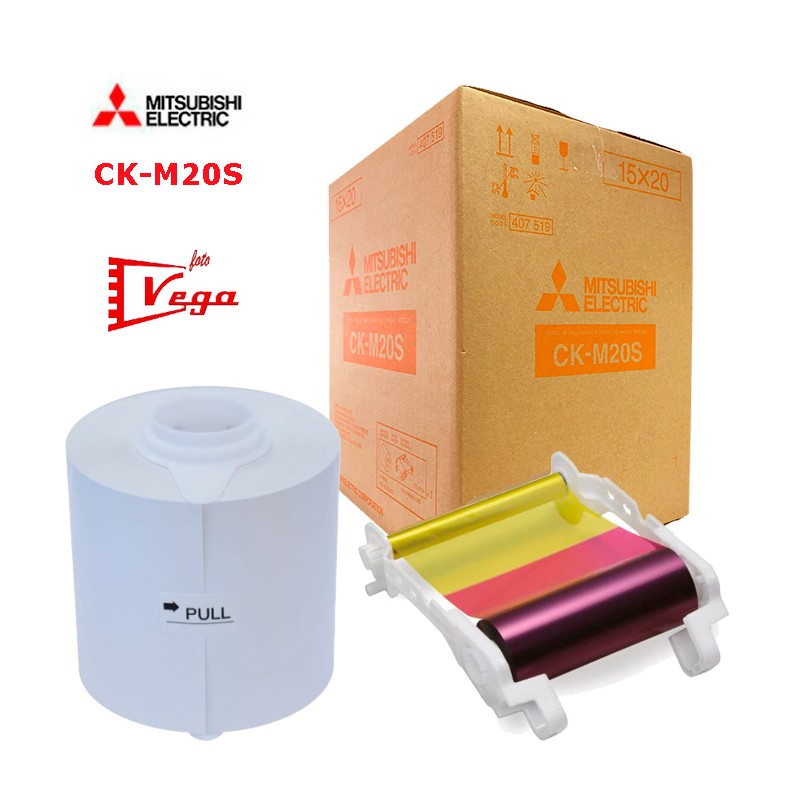 MITSUBISHI CK-M20S Papel Impresora CP-M15E