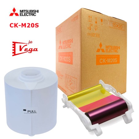MITSUBISHI CK-M20S Papel Impresora CP-M15E