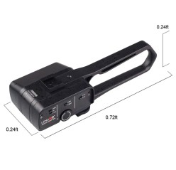 LENSGO D1L Adaptador de Audio DIMENSIONES