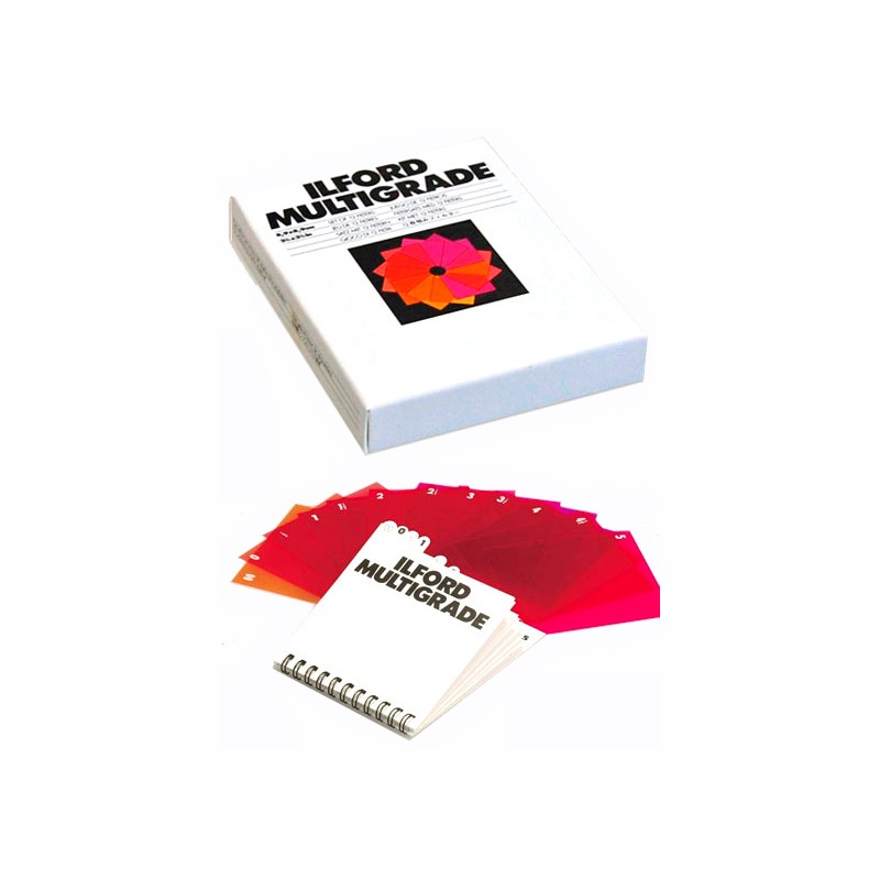 FILTROS ILFORD MULTIGRADE JUEGO DE 12 FILTROS S/MONTURA